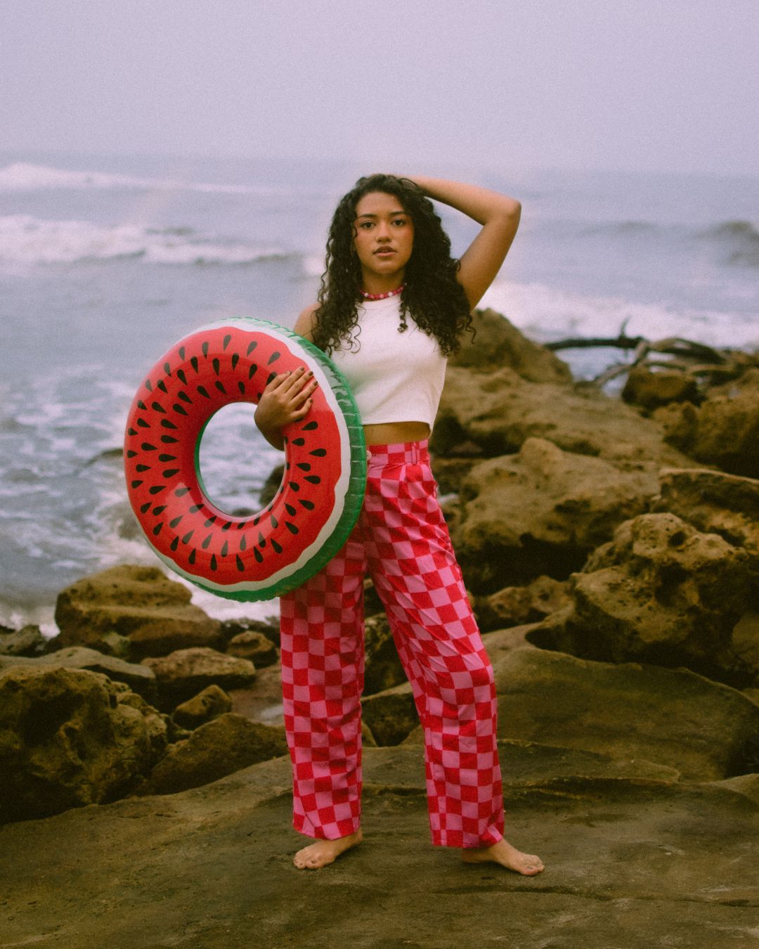 Magenta Pants